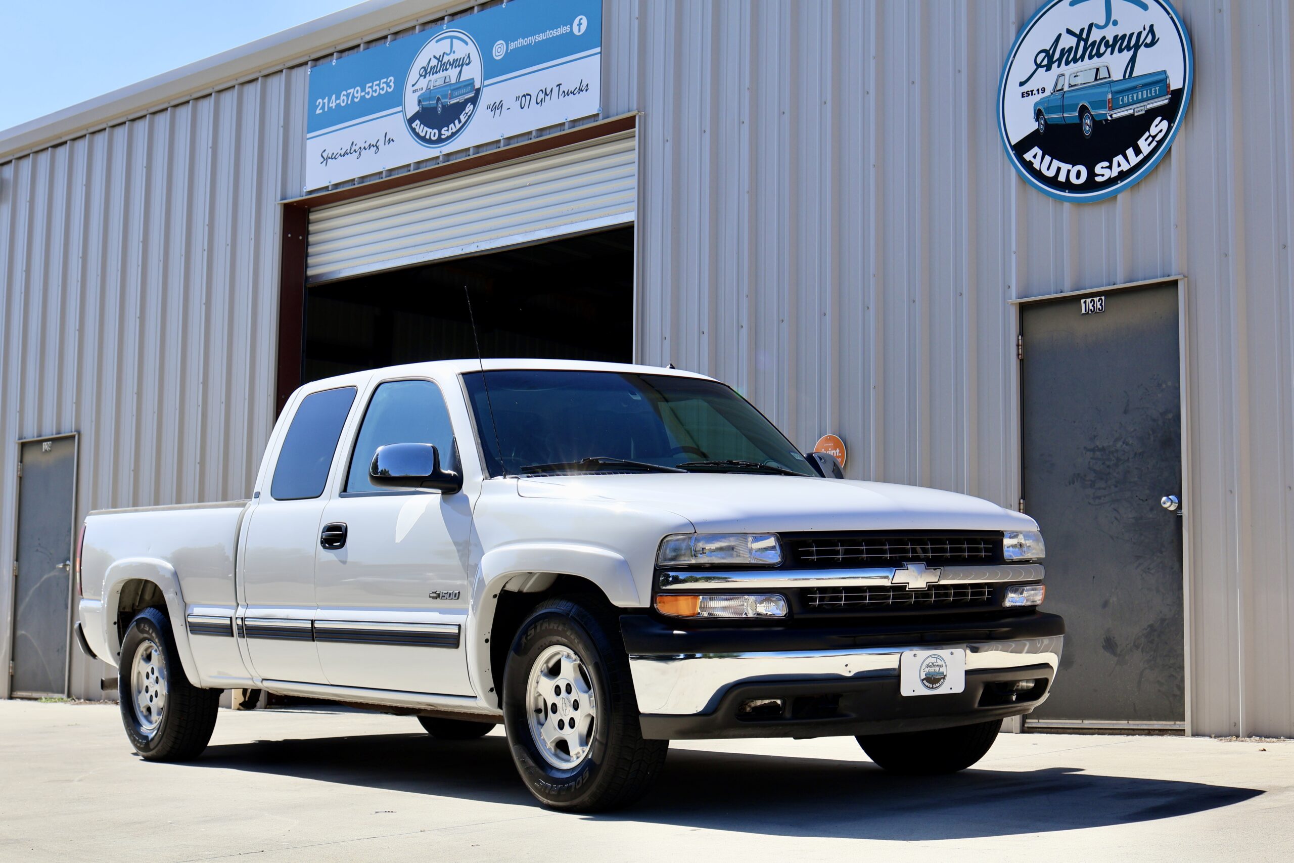 **SOLD**2002 Chevrolet Silverado 1500 LT 5.3L J. Anthony’s Auto Sales